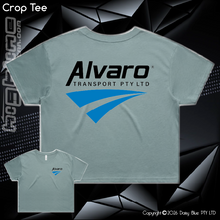 Load image into Gallery viewer, Ladies Crop Tee - Alvaro Transport