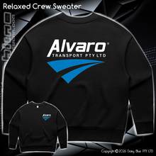 Load image into Gallery viewer, Relaxed Crew Sweater - Alvaro Transport