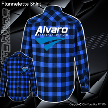 Load image into Gallery viewer, Flannelette Shirt - Alvaro Transport