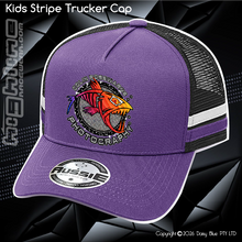 Load image into Gallery viewer, KIDS Stripe Trucker - Colin R Photography