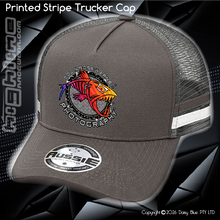 Load image into Gallery viewer, STRIPE Trucker Cap - Colin R Photography