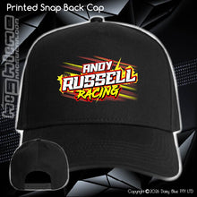 Load image into Gallery viewer, Printed Snap Back CAP - Andy Russell