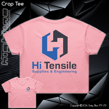 Load image into Gallery viewer, Ladies Crop Tee - Hi Tensile