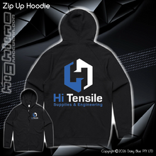 Load image into Gallery viewer, Zip Up Hoodie - Hi Tensile