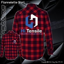 Load image into Gallery viewer, Flannelette Shirt - Hi Tensile