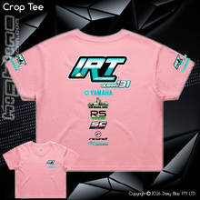 Load image into Gallery viewer, Ladies Crop Tee - IRT Motorsport
