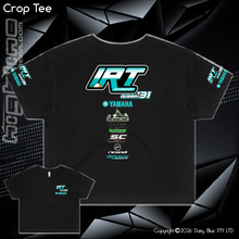 Load image into Gallery viewer, Ladies Crop Tee - IRT Motorsport