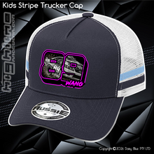 Load image into Gallery viewer, KIDS Stripe Trucker - Kenno