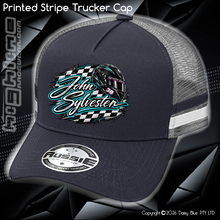 Load image into Gallery viewer, STRIPE Trucker Cap - John Sylvester