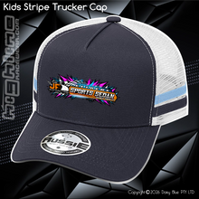 Load image into Gallery viewer, KIDS Stripe Trucker - JPA ESSS 26/27