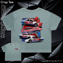 Load image into Gallery viewer, Ladies Crop Tee - Lincoln Motorsport