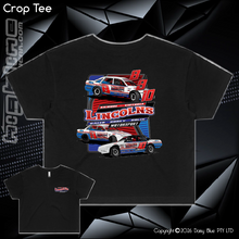 Load image into Gallery viewer, Ladies Crop Tee - Lincoln Motorsport