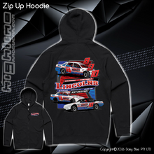 Load image into Gallery viewer, Zip Up Hoodie - Lincoln Motorsport