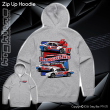 Load image into Gallery viewer, Zip Up Hoodie - Lincoln Motorsport