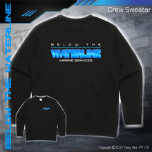 Load image into Gallery viewer, Crew Sweater - Below The Waterline Marine Services
