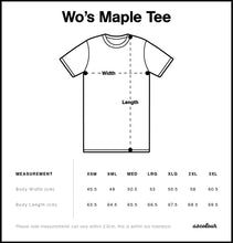 Load image into Gallery viewer, Ladies Maple Tee - Indy/Kobi