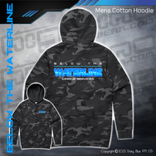 Load image into Gallery viewer, Camo Hoodie - Below The Waterline Marine Services