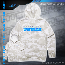 Load image into Gallery viewer, Camo Hoodie - Below The Waterline Marine Services