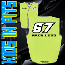 Load image into Gallery viewer, Hi Vis Vest - Kids in Pits