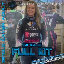 Load image into Gallery viewer, BT FULL KIT - Adult Custom SINGLE LAYER Race Suit - SFI 3.2a/1