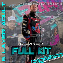 Load image into Gallery viewer, FULL KIT - Adult Custom Multi LAYER Race Suit - SFI 3.2a/20