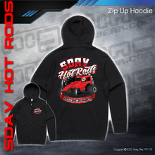 Load image into Gallery viewer, Hoodie - SDAV Hot Rod