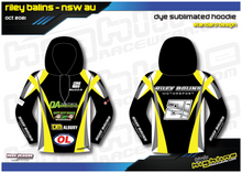 Load image into Gallery viewer, HOODIE - RILEY BALINS MOTORSPORT