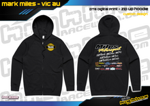 Load image into Gallery viewer, Zip Up Hoodie - Miles Motorsport