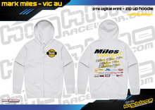 Load image into Gallery viewer, Zip Up Hoodie - Miles Motorsport