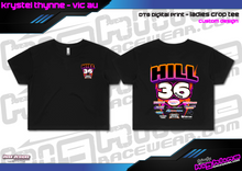 Load image into Gallery viewer, LADIES CROP TEE - HILL FAMILY RACING