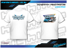 Load image into Gallery viewer, Blue Banner Tee - Standard Saloons