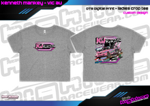Load image into Gallery viewer, Ladies Crop Tee - Kenneth Mankey