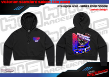 Load image into Gallery viewer, Ladies Crop Hoodie - Standard Saloon Title 2022