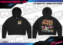 Load image into Gallery viewer, Ladies Crop Hoodie - Marcus Hams