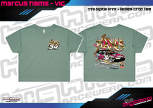 Load image into Gallery viewer, Ladies Crop Tee - Marcus Hams
