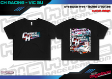 Load image into Gallery viewer, Ladies Crop Tee - CH Racing