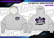 Load image into Gallery viewer, Ladies Crop Hoodie - LOGO