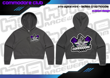Load image into Gallery viewer, Ladies Crop Hoodie - LOGO