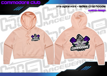 Load image into Gallery viewer, Ladies Crop Hoodie - LOGO
