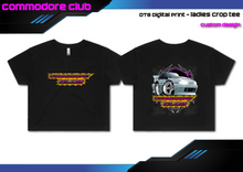 Load image into Gallery viewer, Ladies Crop Tee - CARTOON