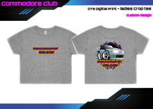 Load image into Gallery viewer, Ladies Crop Tee - CARTOON