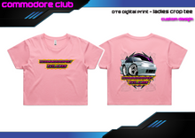 Load image into Gallery viewer, Ladies Crop Tee - CARTOON