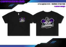 Load image into Gallery viewer, Ladies Crop Tee - LOGO