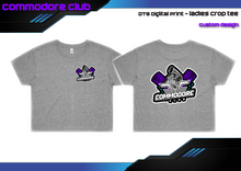 Load image into Gallery viewer, Ladies Crop Tee - LOGO
