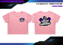 Load image into Gallery viewer, Ladies Crop Tee - LOGO