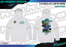 Load image into Gallery viewer, Zip Up Hoodie - GP MIDGETS Victoria