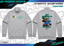 Load image into Gallery viewer, Half Zip Crew - GP MIDGETS Victoria