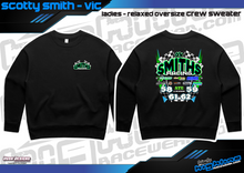 Load image into Gallery viewer, Ladies Relaxed Crew Sweater - Scotty Smith