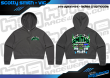 Load image into Gallery viewer, Ladies Crop Hoodie - Scotty Smith