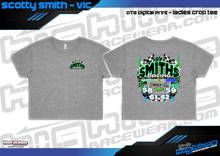 Load image into Gallery viewer, Ladies Crop Tee - Scotty Smith